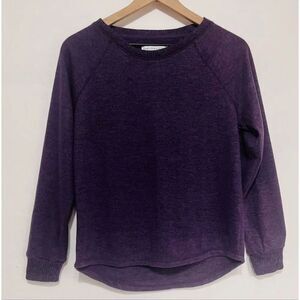 Live Love Lounge Purple Crewneck Sweatshirt   Size S